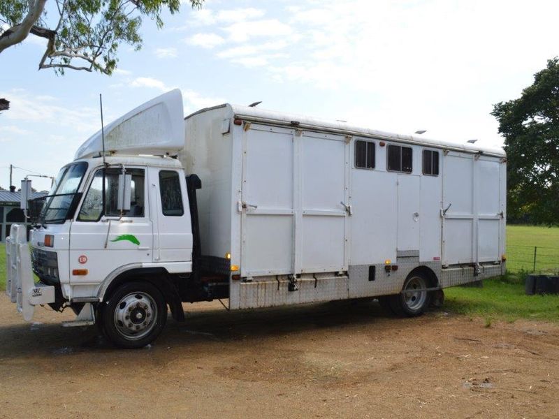 6 HORSE SIDE LOAD NISSAN UD TRUCK