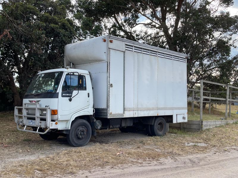 1992 FC Hino 5 Horse Truck