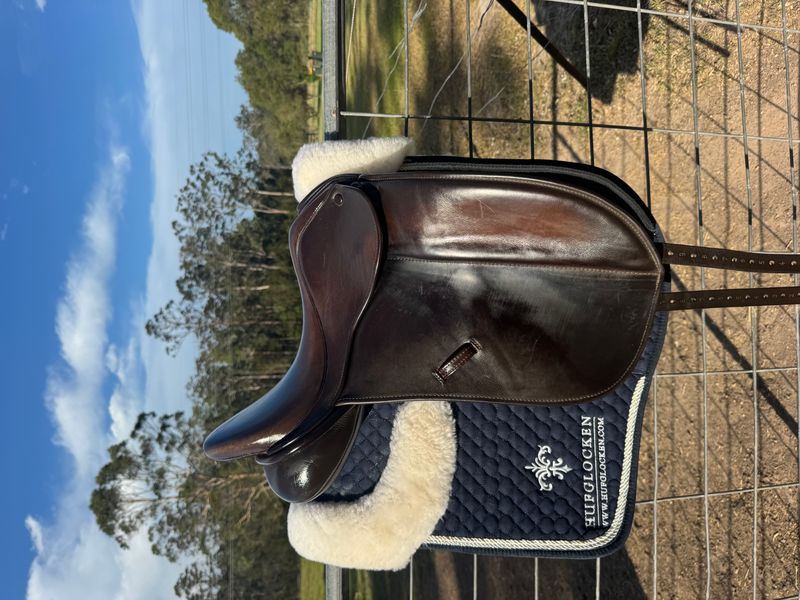 Beautiful 15.5inch Platinum show/dressage saddle