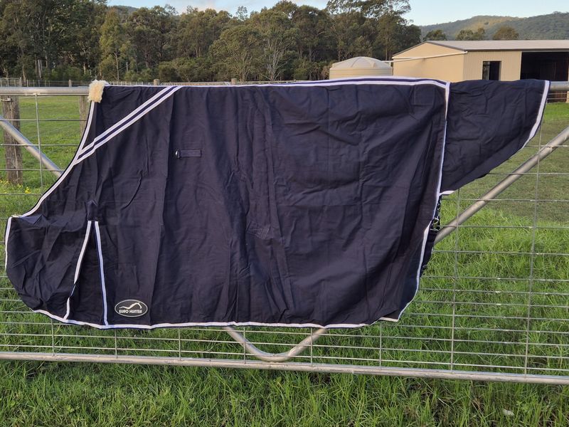 5'9 Navy Cotton Show Rug