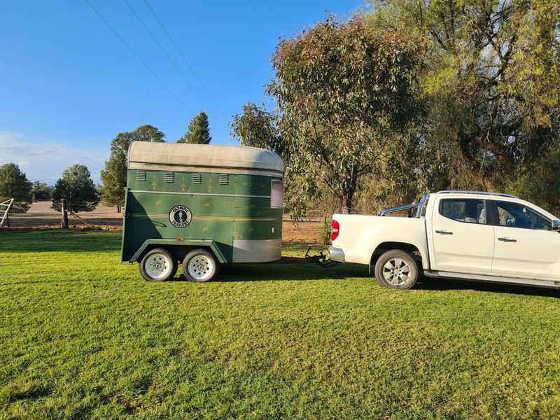 Olympic double horse float
