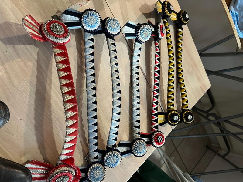 Gorgeous Elite Equine browbands - each