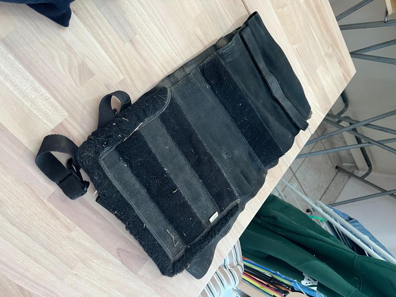 Bellyband - black pony size