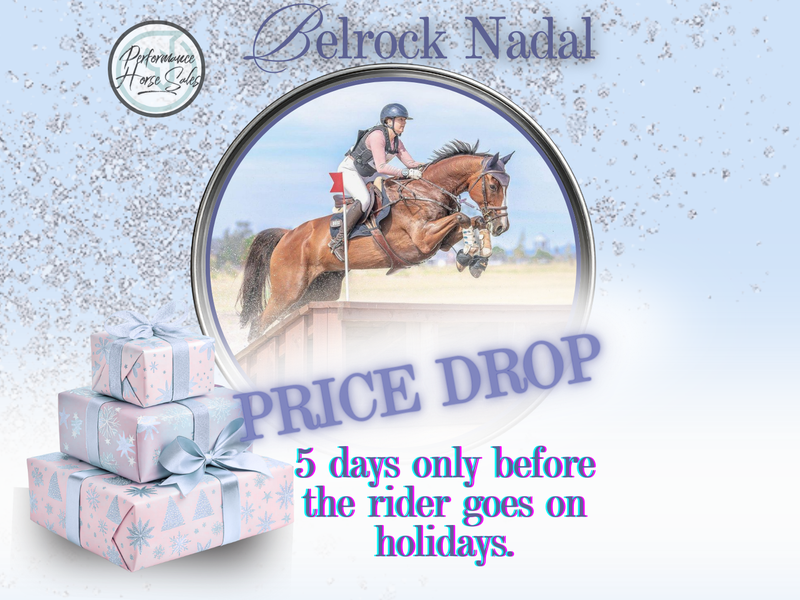 Belrock Nadal: 2* event, 120 SJ, elementary dress.