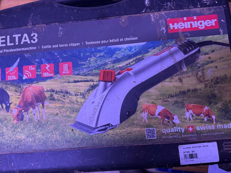 Heiniger Delta 3 Clippers