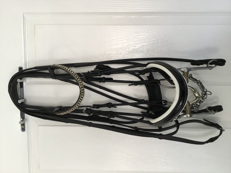 Competition double bridle full size 
