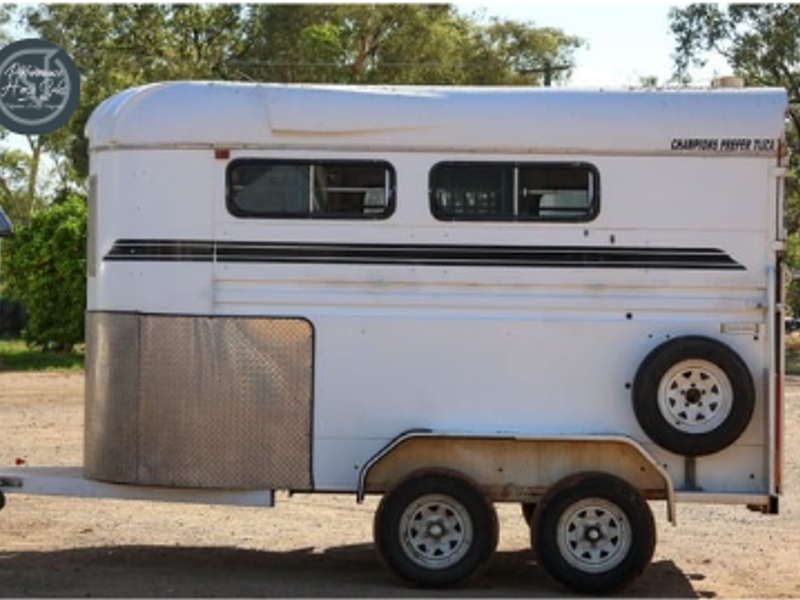 Tuza: 3 horse angle load float 3HAL