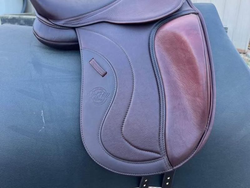 Syd Hill Regal Mono Dressage Saddle Brown 16inch